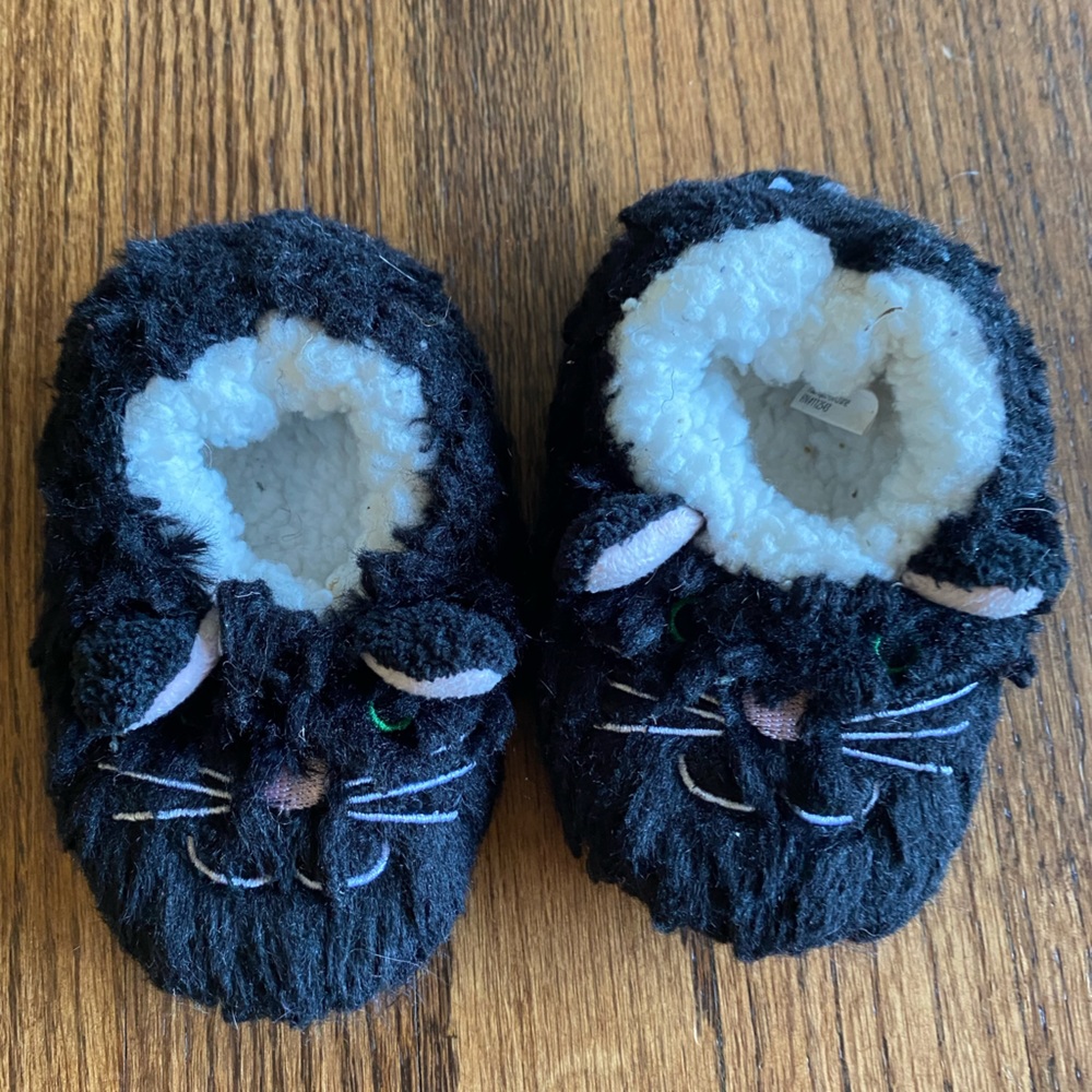 Kitty Cat Slippers for 3-6 mos Baby